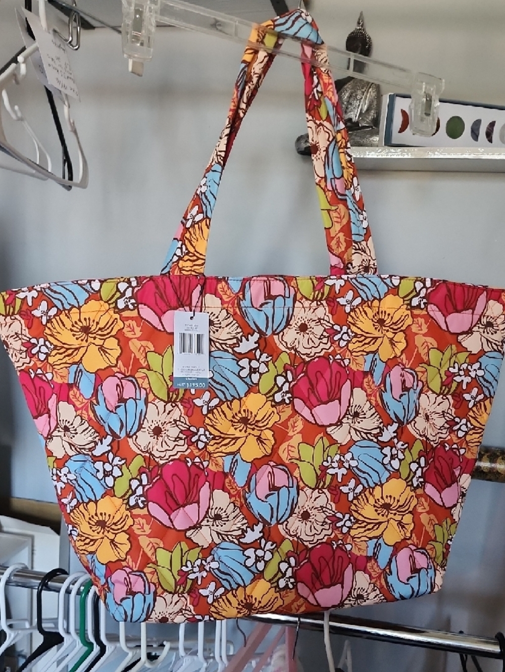 Vera Bradley Travel Tote New With Tags ( Midday Garden ) - Picture 2 of 12